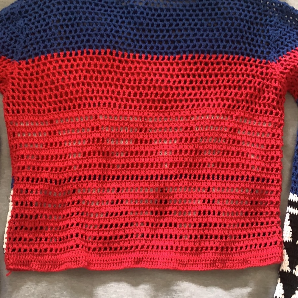ASOS crochet top 8 preowned - Picture 10 of 15